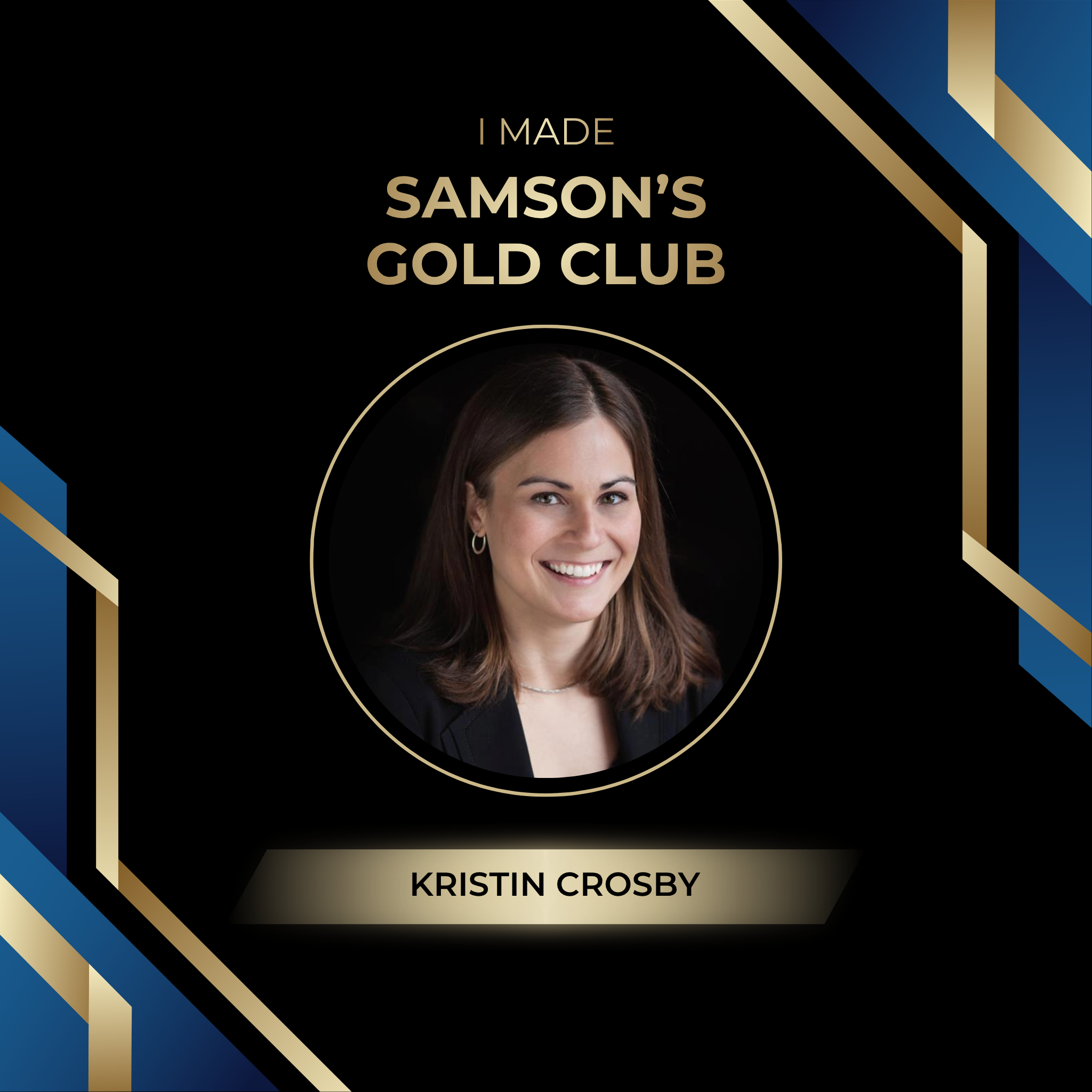 2025 Samson Gold Award for Volume